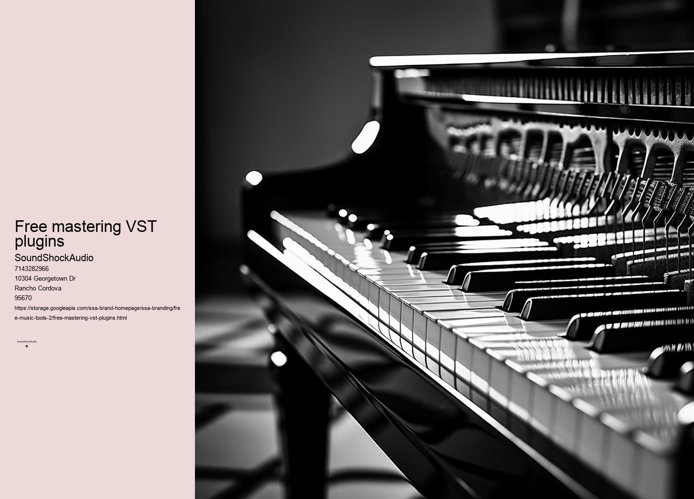 free mastering VST plugins